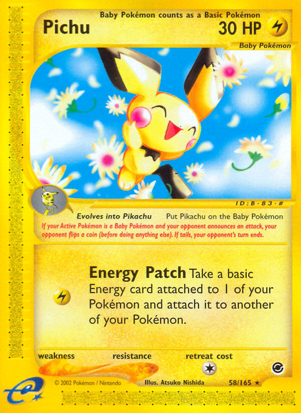 E-Series Expedition Pichu #58/165